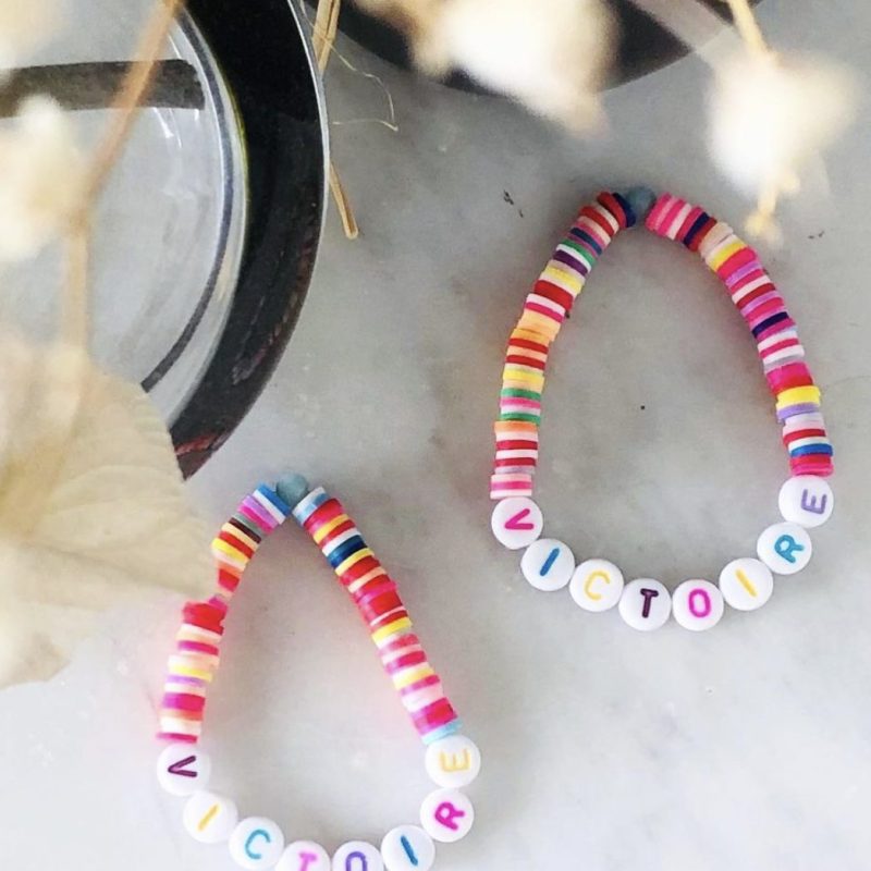 Bracelet Femme Heishi 1 Charm’s